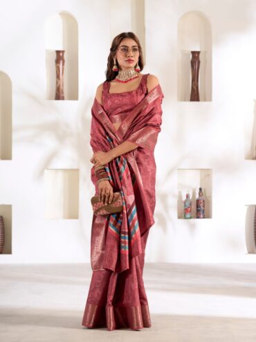 dusty-pink-soft-dola-silk-saree-with-foil-digital-print-and-zari-border